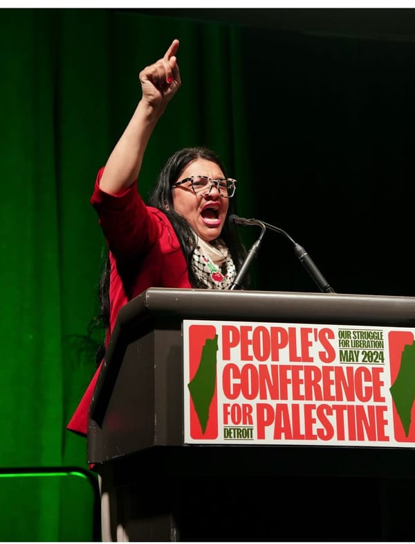 On Memorial Weekend Rashida Tlaib headlined a conference honoring terrorists, hosting terrorist speakers and more.